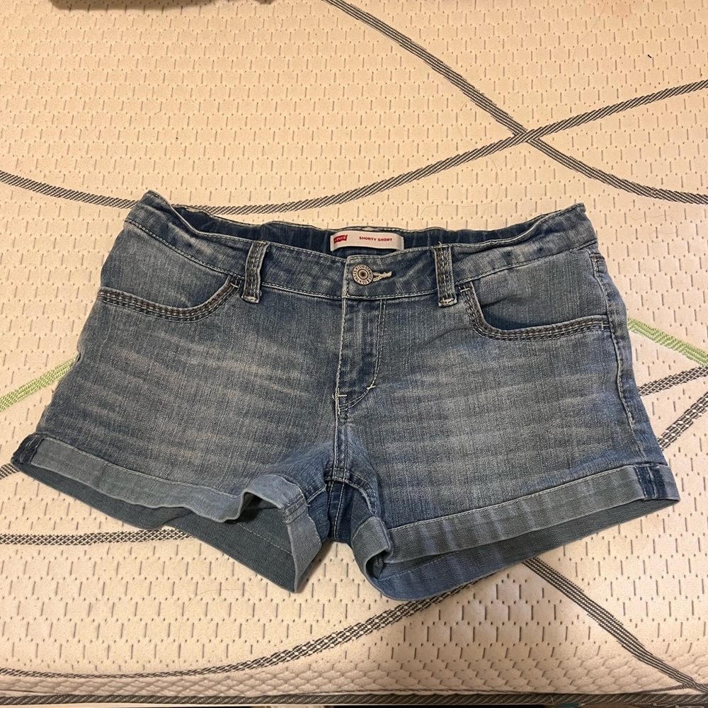 Levi Girls Jean Shorts